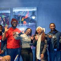 International Anchor Allies Winter 2026 First Mixer - Happy Crew members